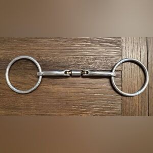 Horse Tack - 5 1/2” MB40 ORIGINAL Myler Loose Ring 3 Piece Snaffle Bit